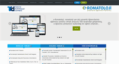 Desktop Screenshot of e-romatoloji.org